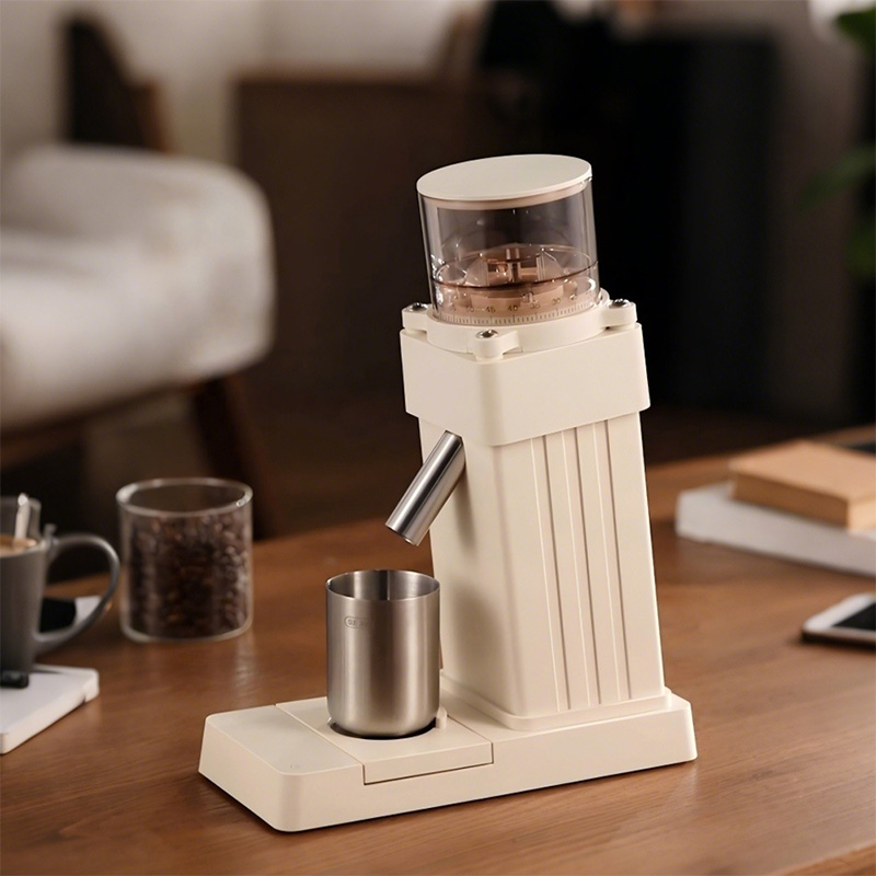 Coffee Grinder Burr Flat - Młynek do kawy z miarką, 60