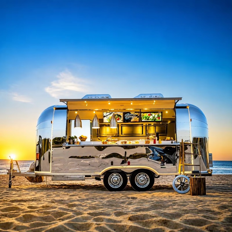 Food truck, kawiarnia na przyc – Coffee Van Equipment recenzja i cena